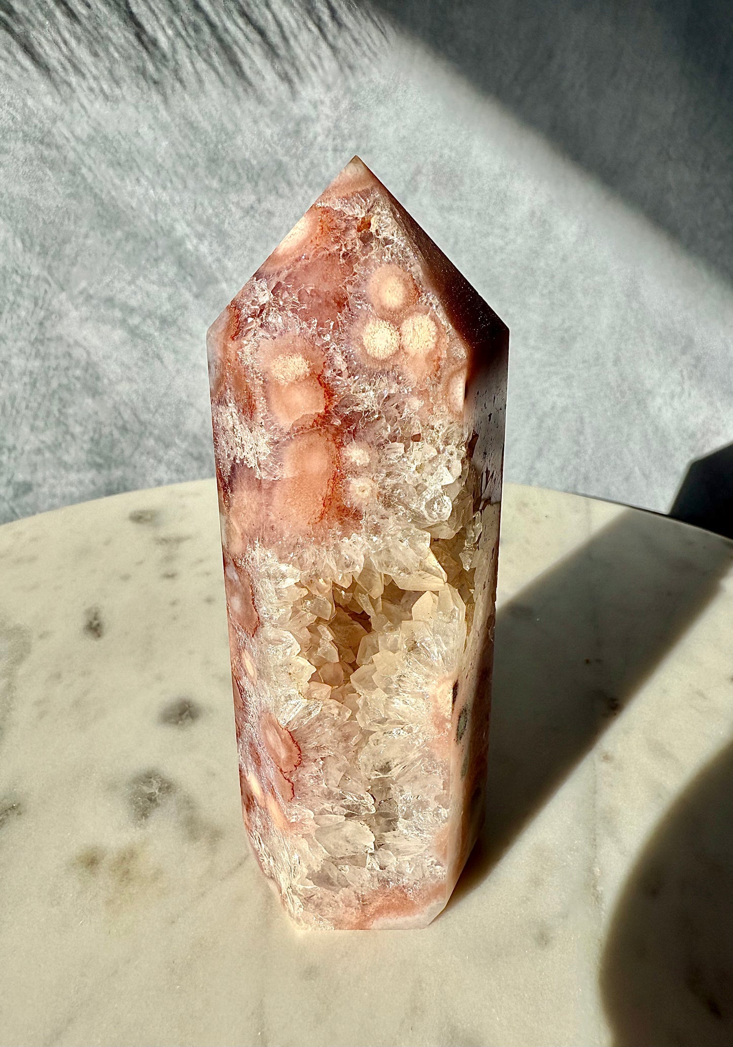 Pink Amethyst tower