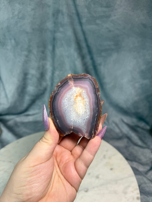 Agate slices.