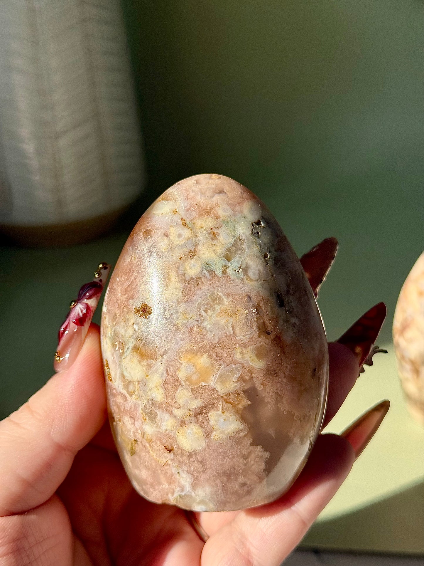 Flower Agate Freeforms.