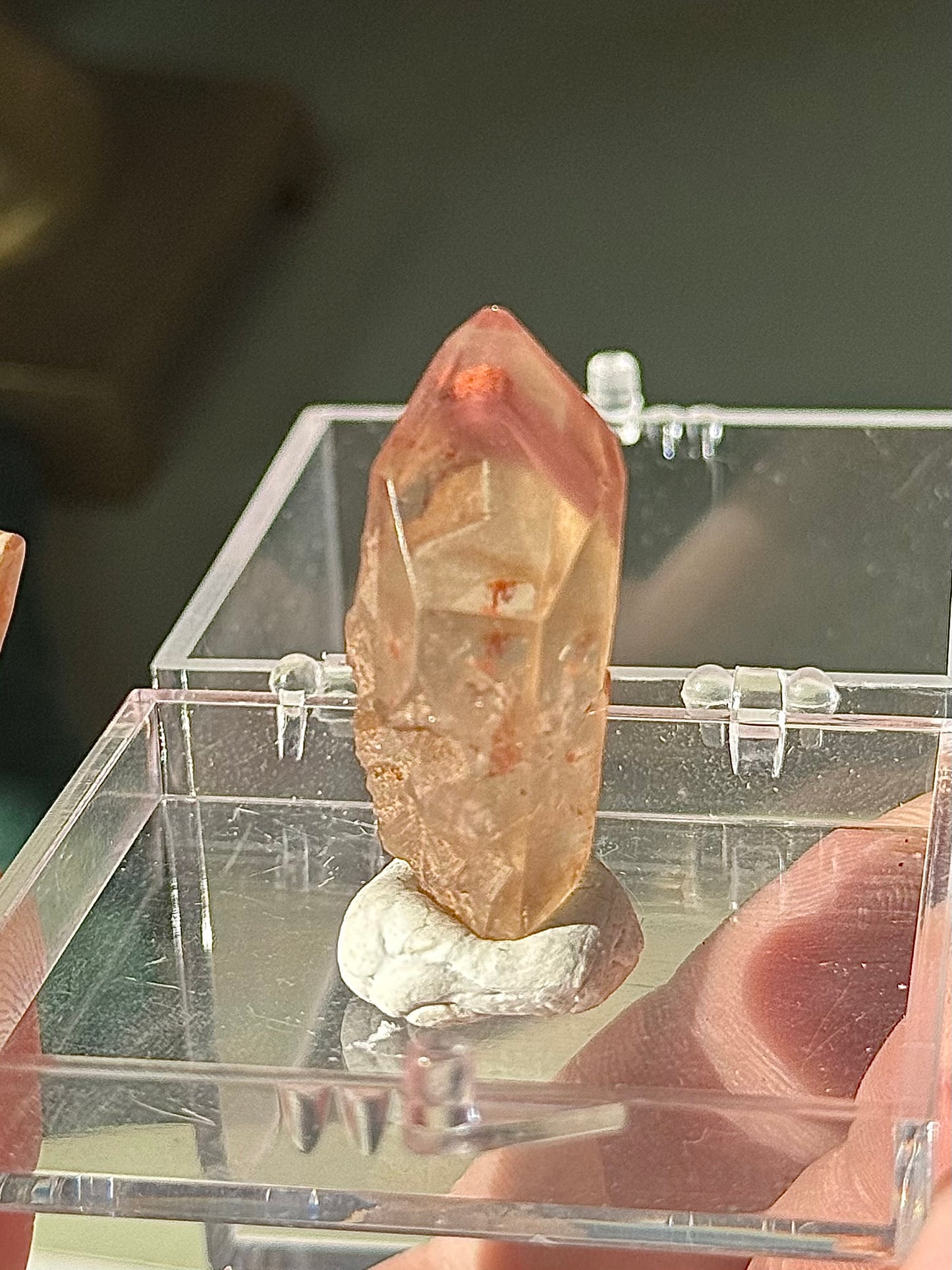 Pink Lithium Citrine.
