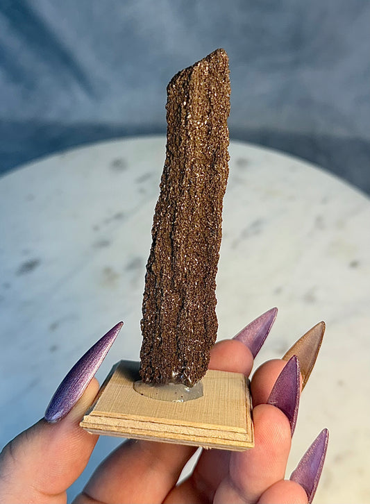 German Crystallized wood.