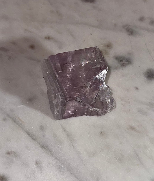 Gemmy pink Balmat calcite