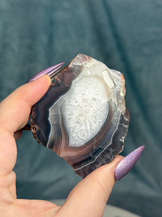 Agate slices.