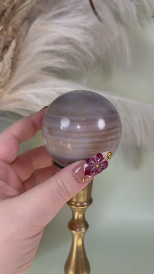 Ocean Jasper sphere.