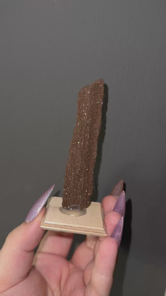 German Crystallized wood.