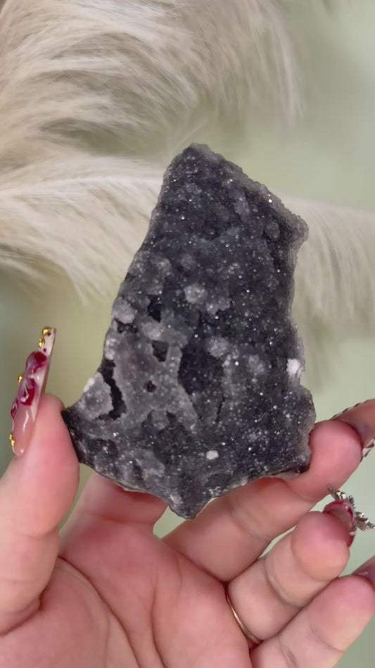 Galaxy black sphalerite specimen.